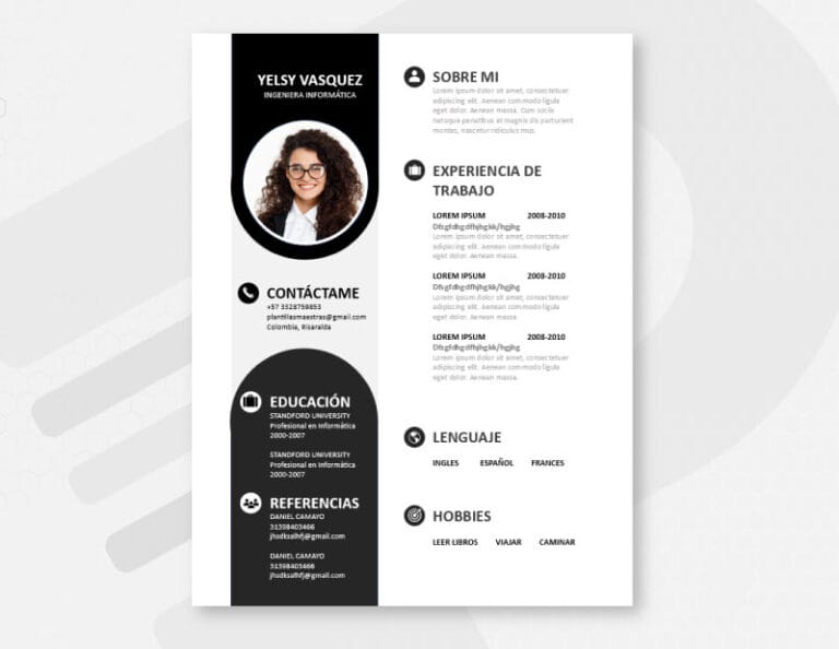 Portada para Portafolio Personal Minimalista