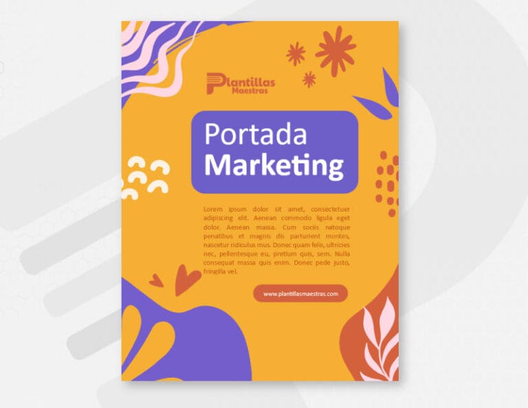 Portada Informe de Marketing