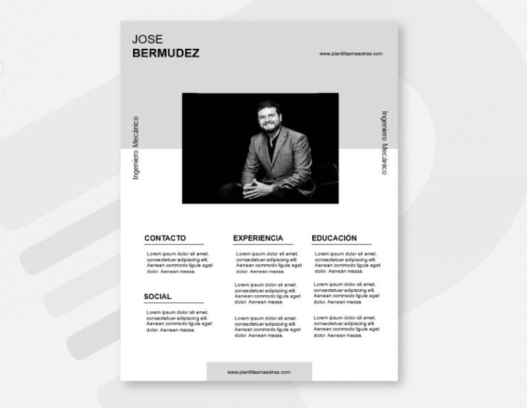 Portada de Portafolio Personal Minimalista