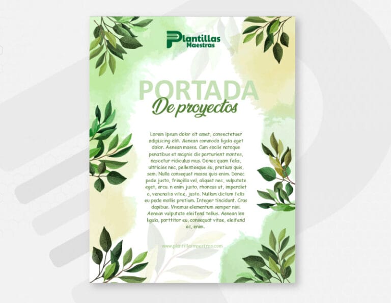 Portada de Flores Verde