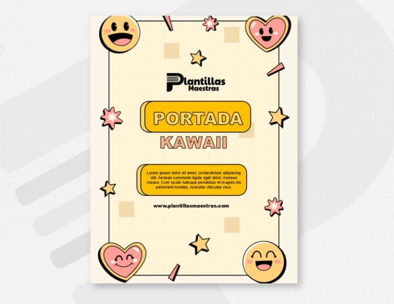 Portada Kawai Formal Amarilla