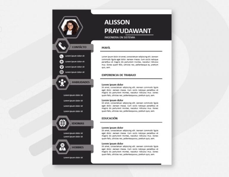 Portada Portafolio Personal Minimalista